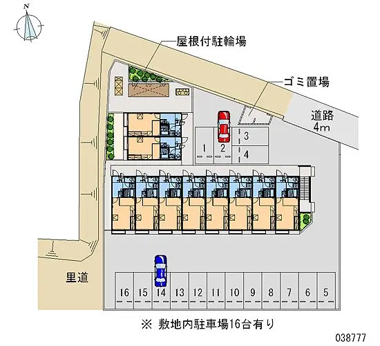 ★手数料０円★太宰府市都府楼南４丁目　月極駐車場（LP）